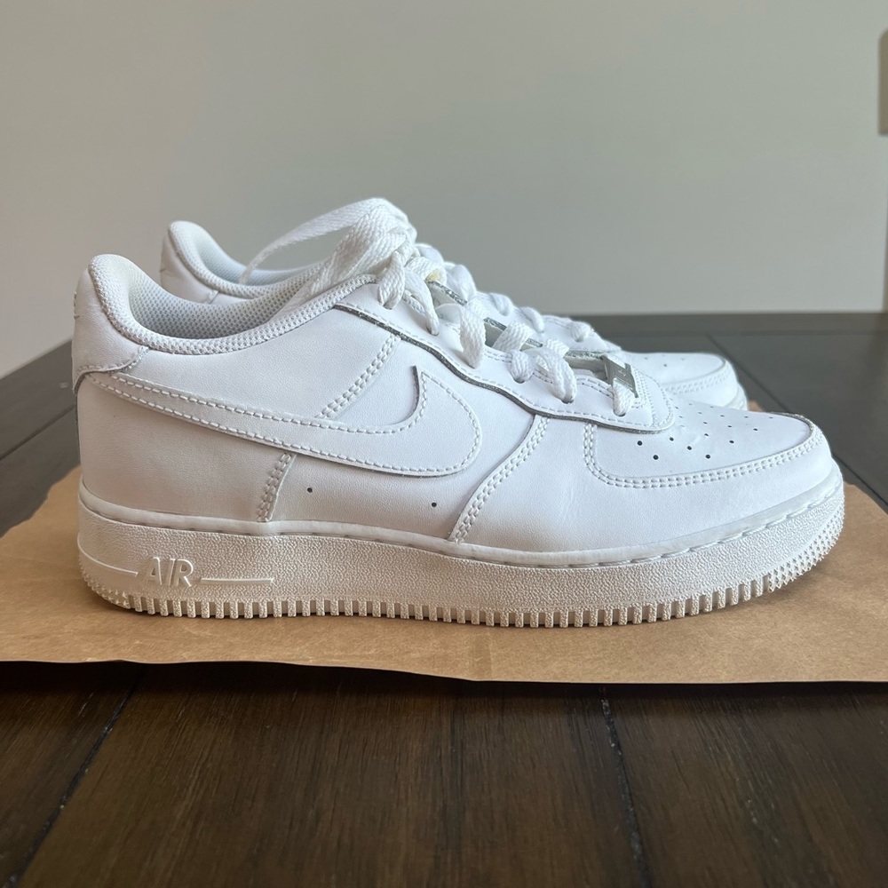 Nike Air Force 1 Low White Sneakers 6.5Y/8 Women’s